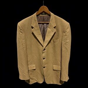 Arnold Brant Loro Piana 100% Cashmere Camel Sport Coat 46R Italy Mens Classic